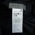 ヨウジヤマモト プールオム 20SS HN-P90-102 山本耀司 墨絵 セルフポートレート 刺繍 ウールギャバジン バルーンパンツ ブラック 買取実績 画像