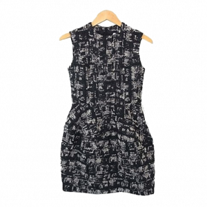 ヨーコチャン YCD-117-317 ツイード ノースリーブ ワンピース 買取実績