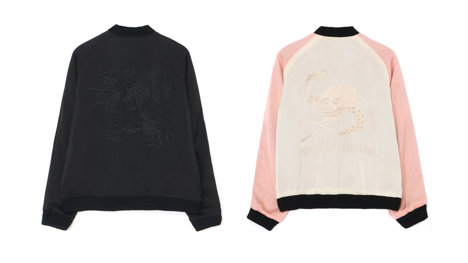 Y'sとテーラー東洋のコラボから、ブラック×ピンクのリバーシブル Y'sとテーラー東洋のコラボから、ブラック×ピンクのリバーシブル