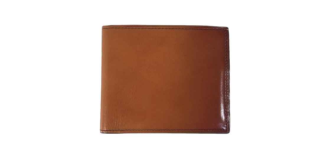 ユハク YFP140 BR フォスキーア レザー 二つ折り財布 買取実績