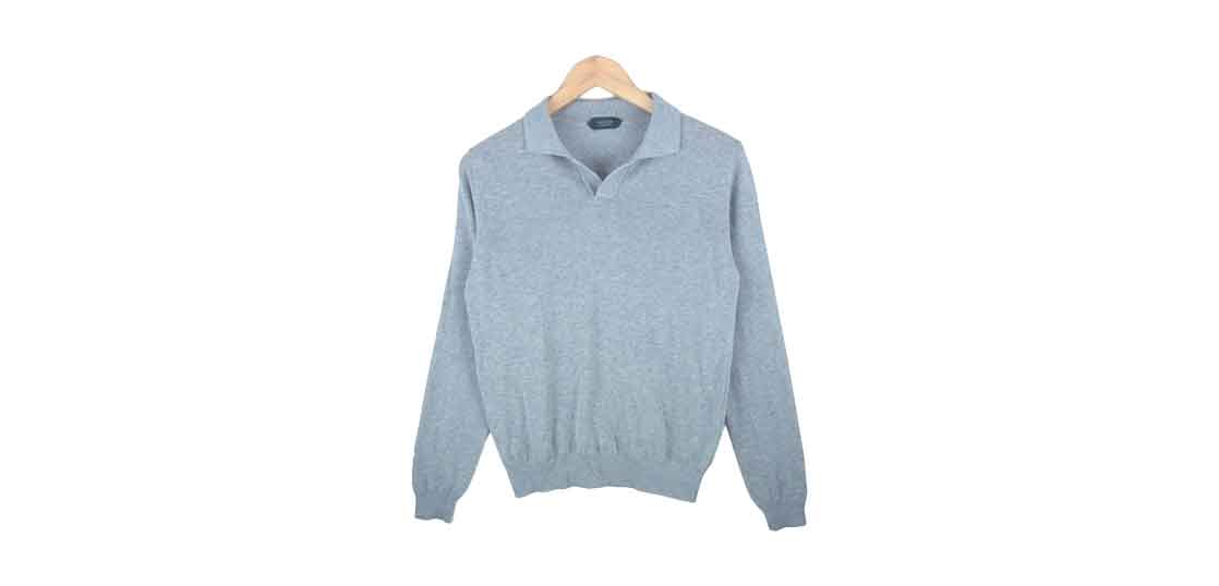 ザノーネ コットン ニットポロシャツ 買取実績