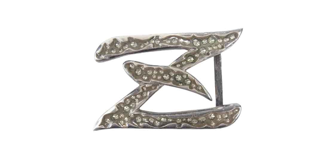 ゼルパリ スワロフスキー Z ベルト バックル 買取実績